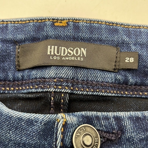 Hudson Jeans Collin Mid Rise Skinny Size 28 - Picture 8 of 16